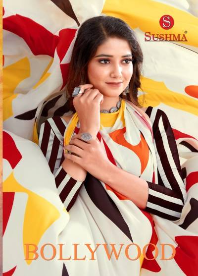 BOLLYWOOD BY SUSHMA CREPE SAREE MANUFACTURER IN INDIA